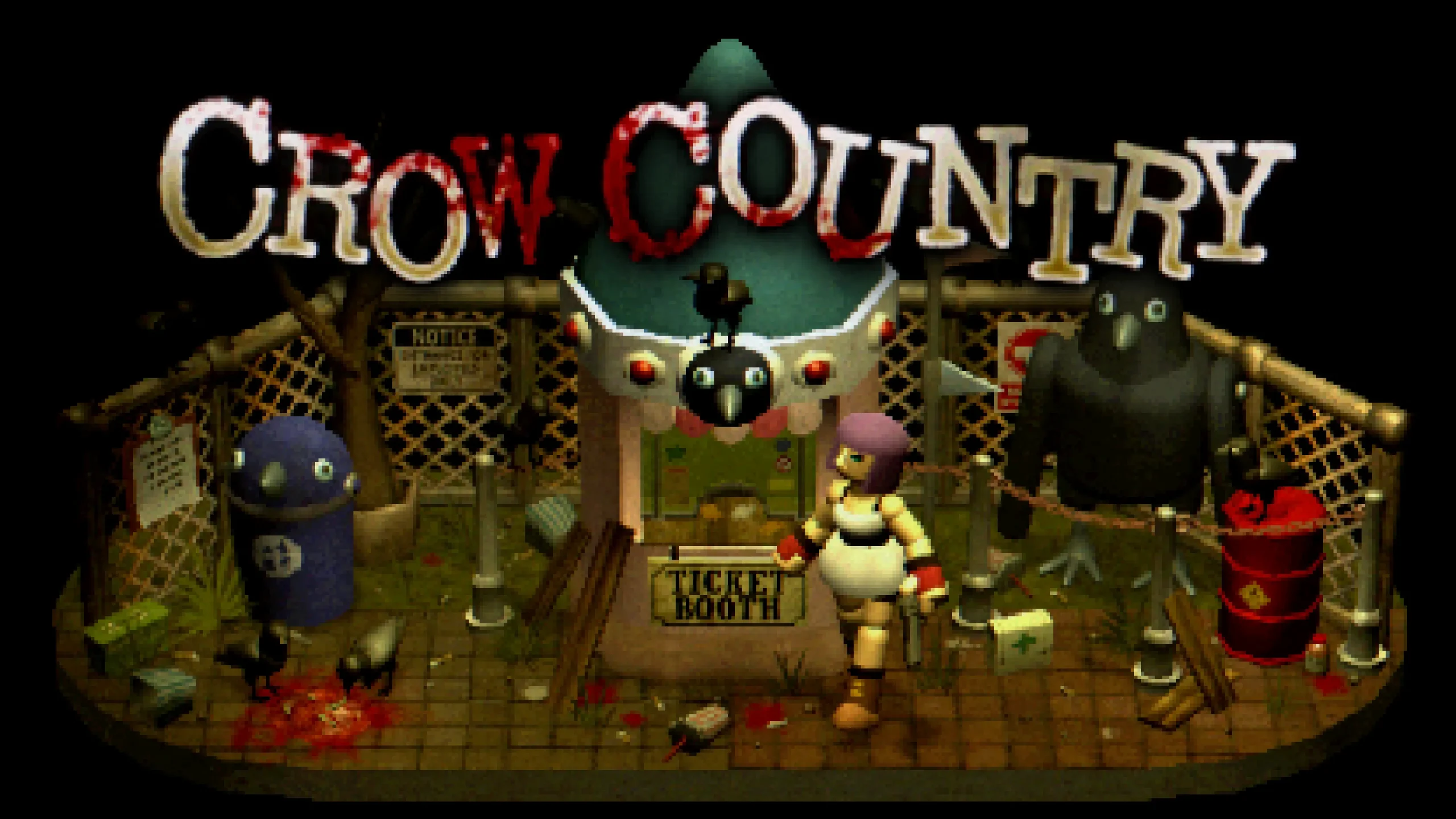 Retro Korku Oyunu Crow Country, PlayStation 4 ve Switch'e Geliyor!